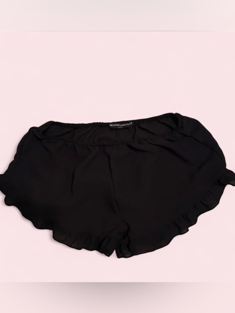 Brandy Melville ruffle shorts